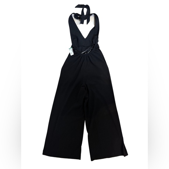 Simons black halter wide-leg jumpsuit in Size XS - Picture 5 of 6